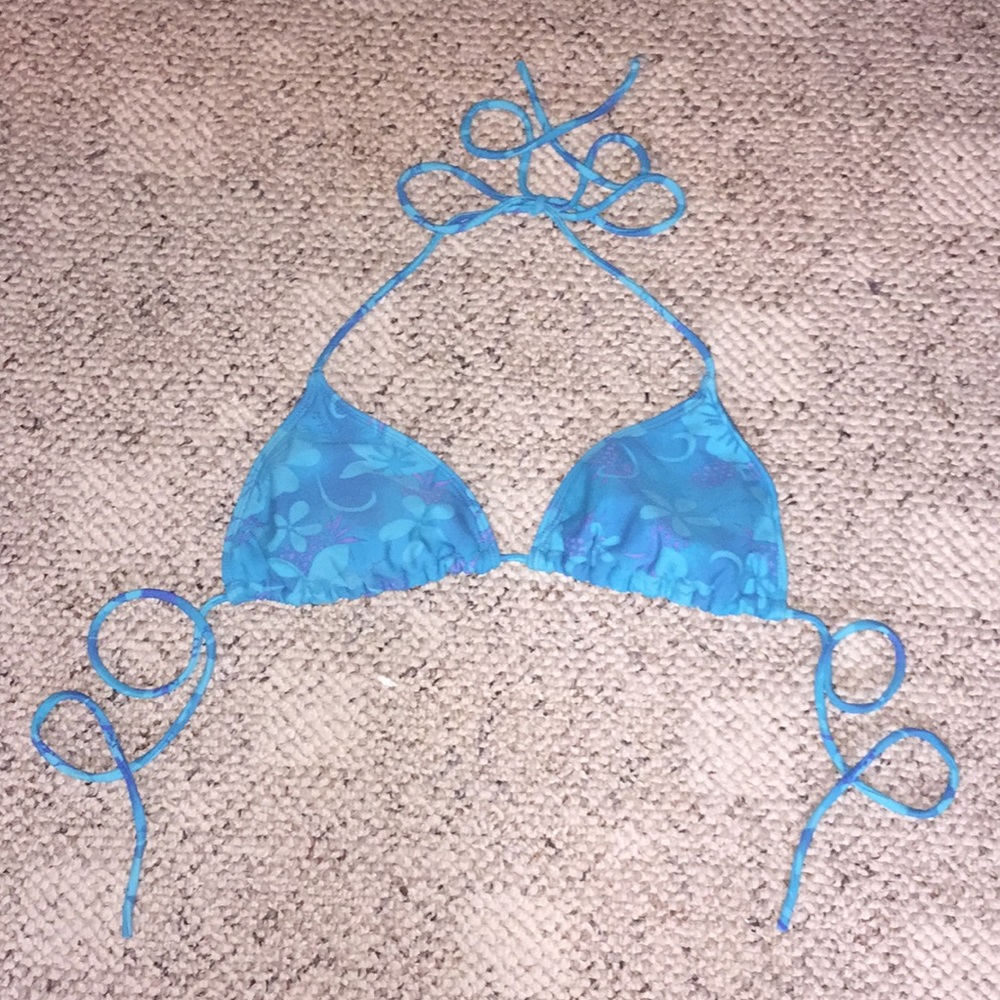 Really cute pineapple and flower decorated bikini